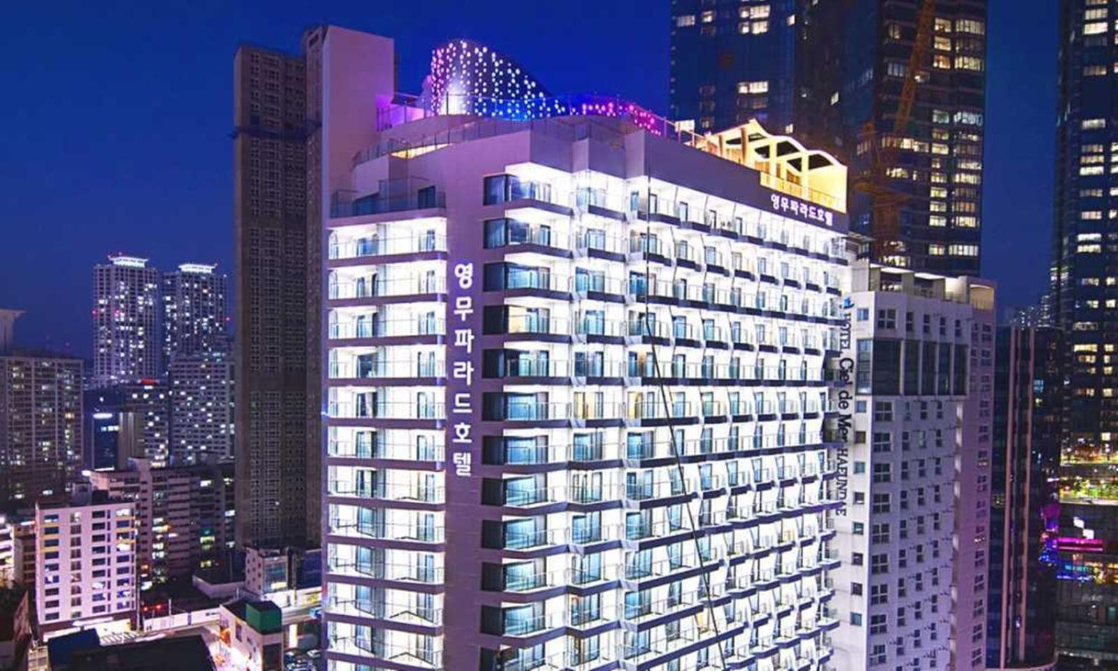 Busan Yeongmu Parade Hotel Haeundae Beach Exterior photo